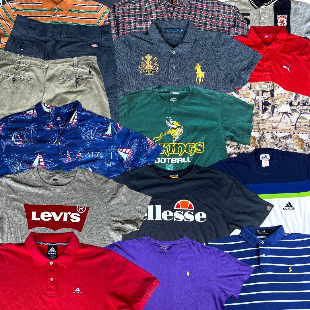 Lot été vintage – box marque et seconde main – vêtements légers – Place Wholesale
