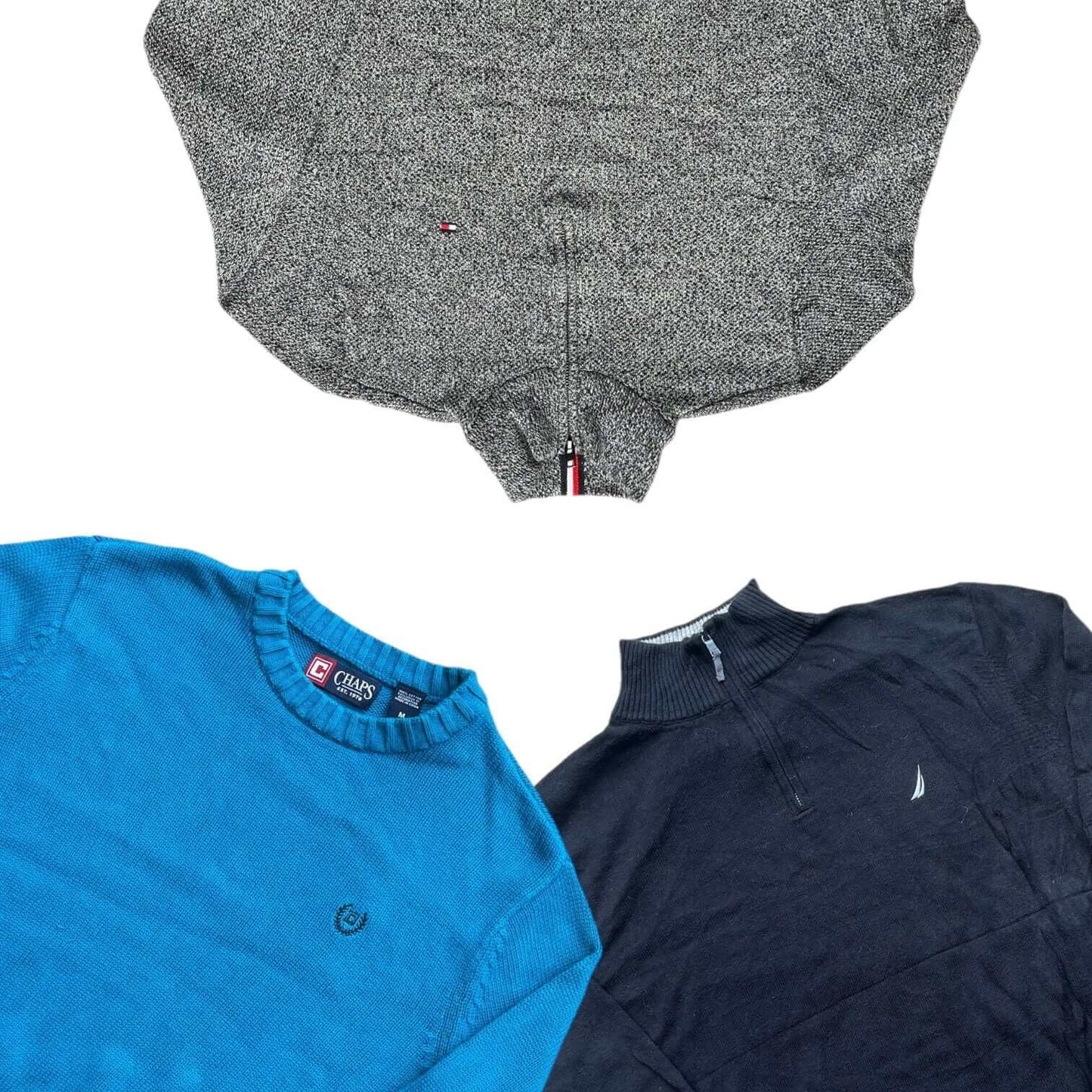 Box pulls vintage de marque – vêtements premium seconde main – friperie en gros – Place Wholesale