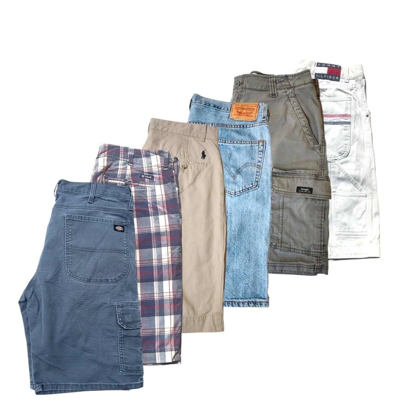 Shorts vintage homme/femme – box friperie en gros – vêtements sélectionnés – Place Wholesale