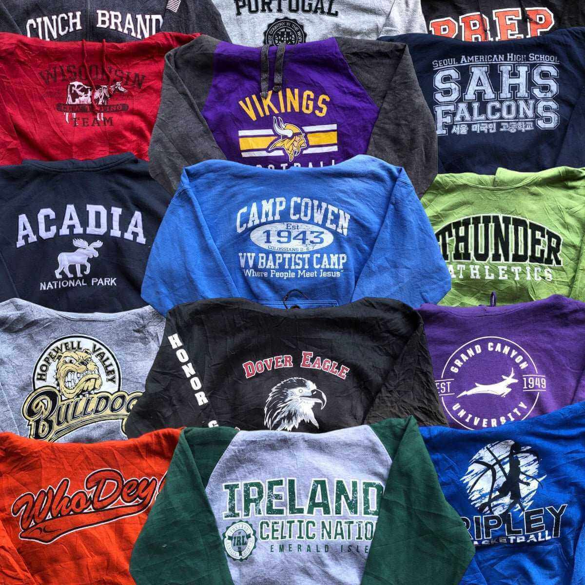 Box hoodies USA et modernes – vêtements mixtes en gros – streetwear et casual – Place Wholesale