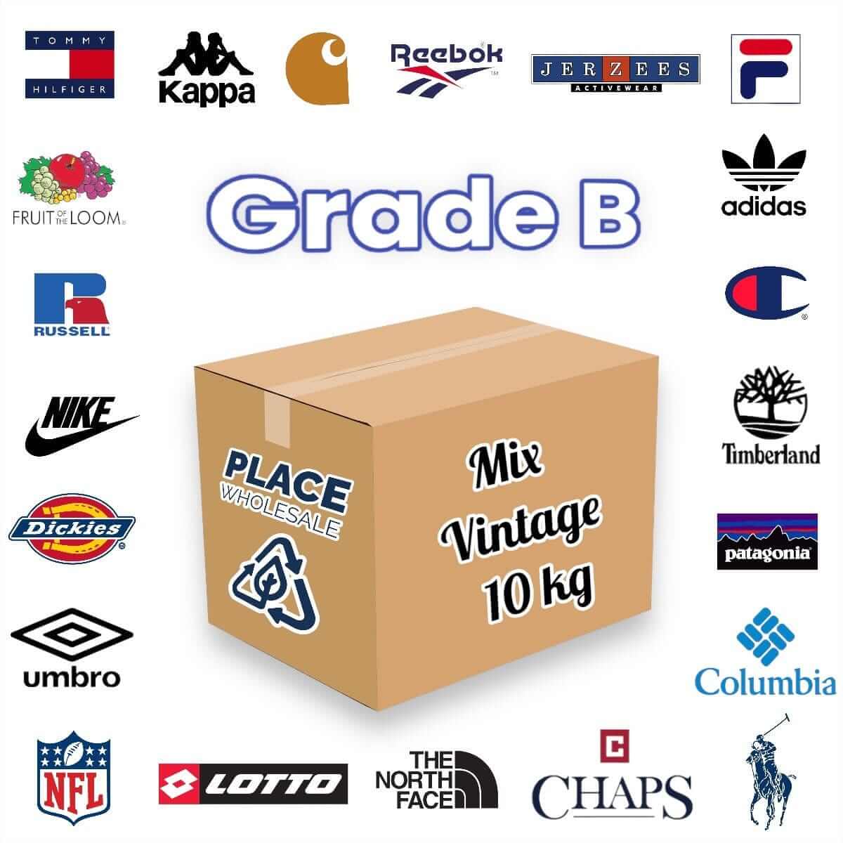 Mix de sweats et hoodies GRADE B – vintage et marques modernes – Place Wholesale