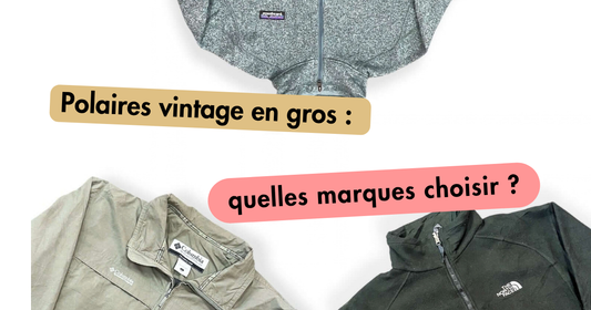 Sélection de polaires et vestes Patagonia, Columbia et The North Face.