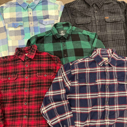 Lot n°53 : Chemise hiver épaisse - 10 pièces