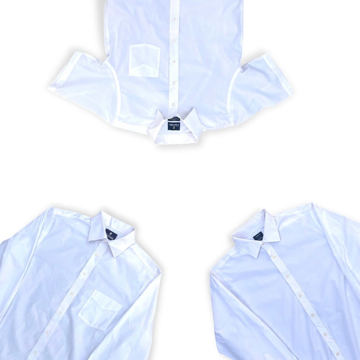 Box de chemises vintage blanches – vêtements en gros pour friperie – Place Wholesale