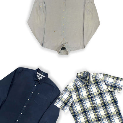 Box de chemises Ralph Lauren et Tommy Hilfiger vintage en gros – vêtements de marque pour friperie et revente