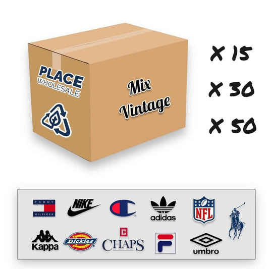 Box été mixte – vêtements vintage & de marque – sélection estivale – Place Wholesale