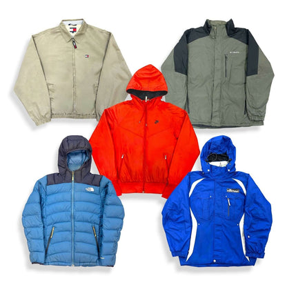 Box de manteaux vintage et de marque – vêtements d’hiver en gros pour friperies – Place Wholesale