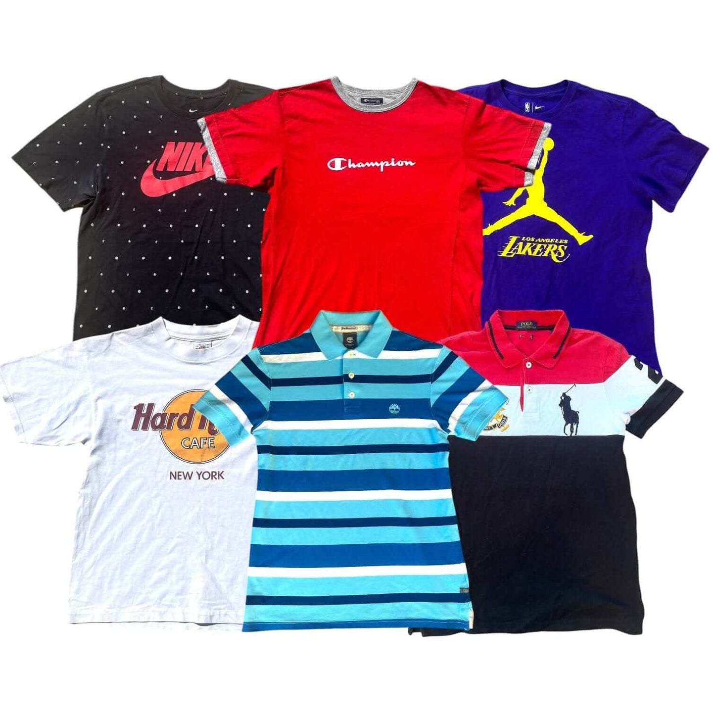 T-shirts de marque seconde main – box friperie vintage – Place Wholesale