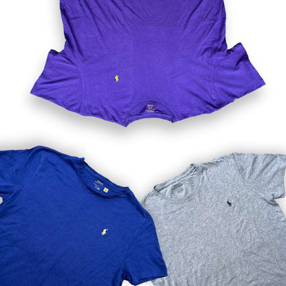 Box de t-shirts Ralph Lauren vintage – pièces pliées en lot – sélection premium en gros – Place Wholesale