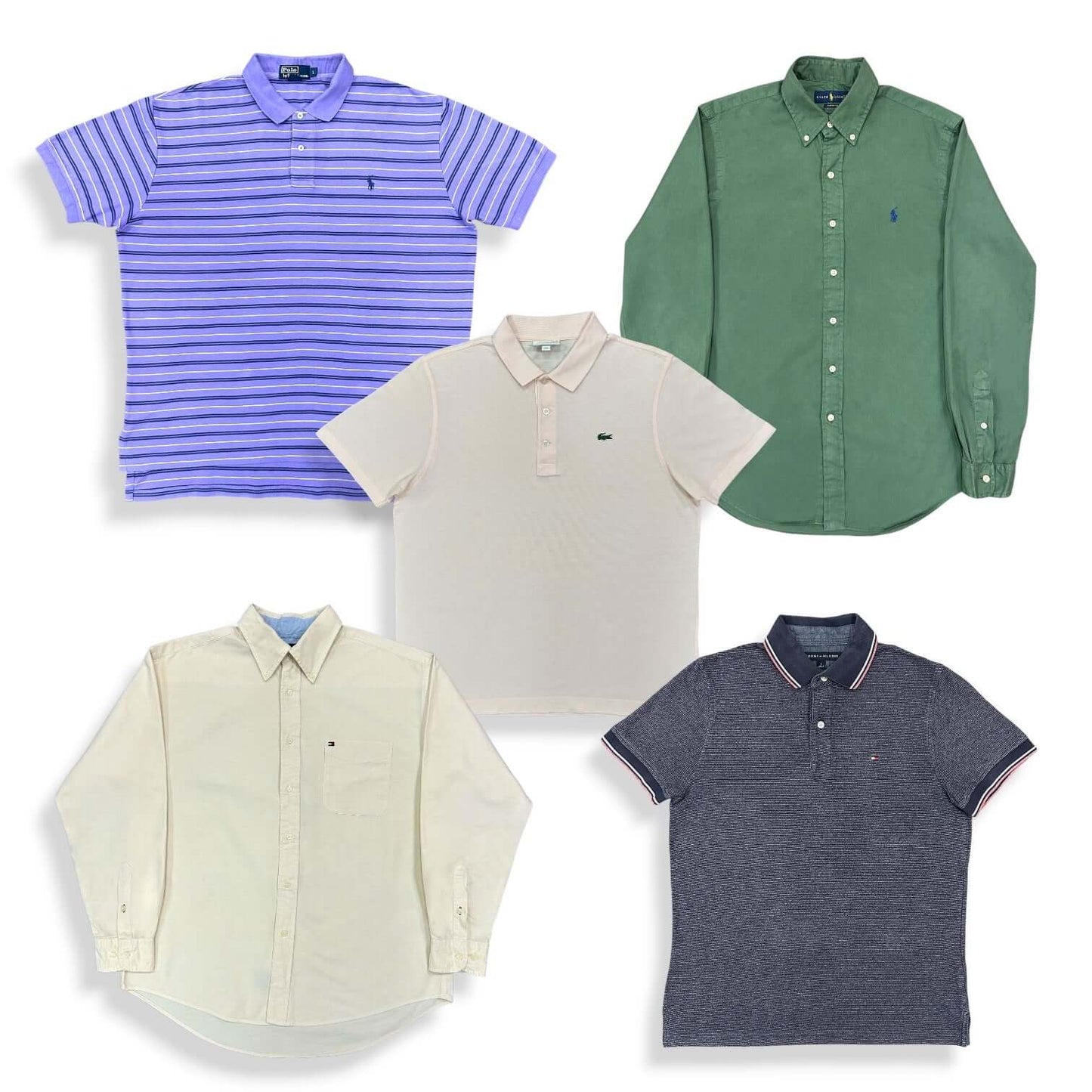 Box vintage Ralph Lauren, Lacoste et Tommy Hilfiger – vêtements de marque en gros