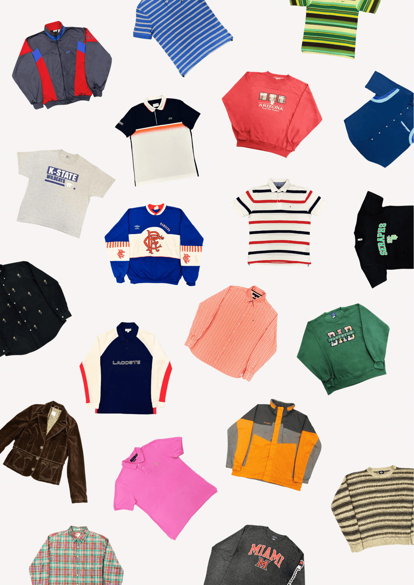 Service handpick vintage pour grossiste en vêtements de seconde main