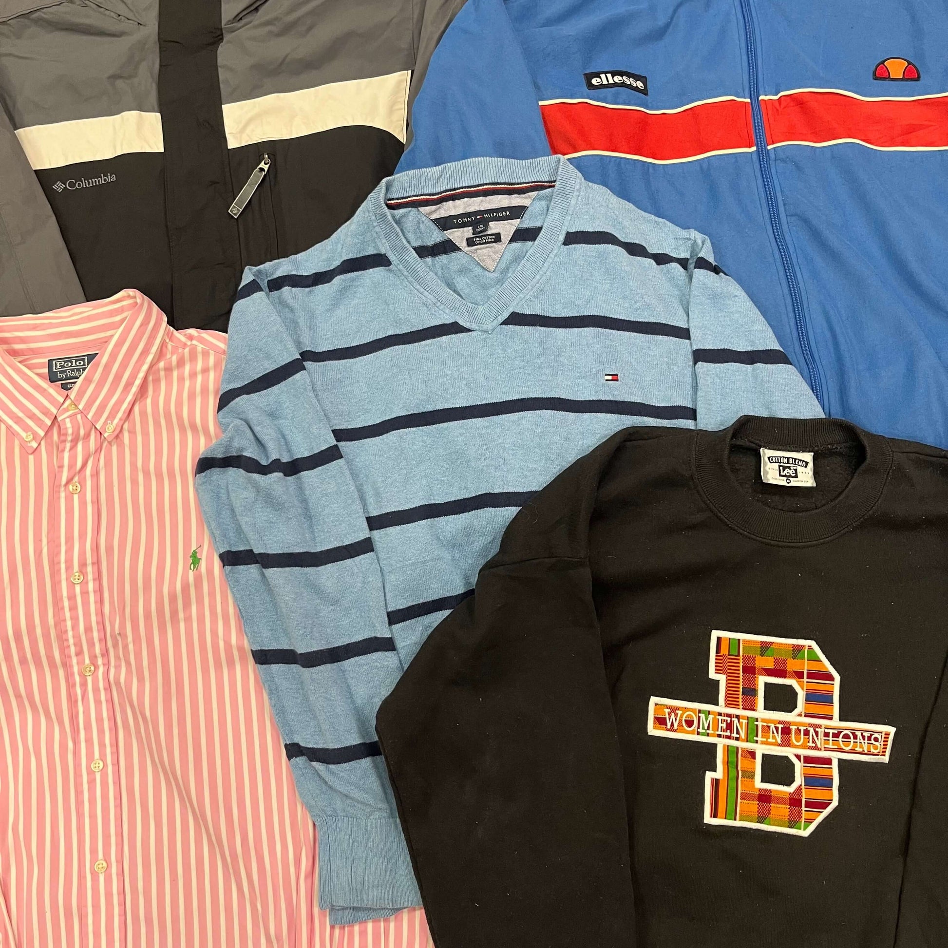 Lot mix hiver 10 pièces – vêtements chauds homme et femme en vrac