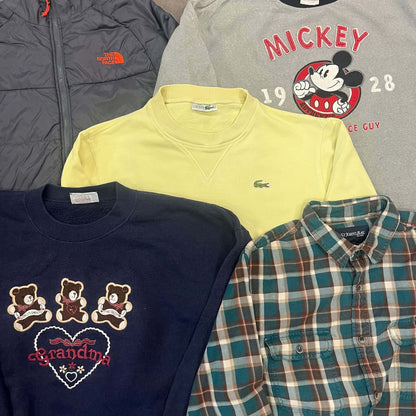 Pull ou sweat d’hiver motif carreaux – mix hiver