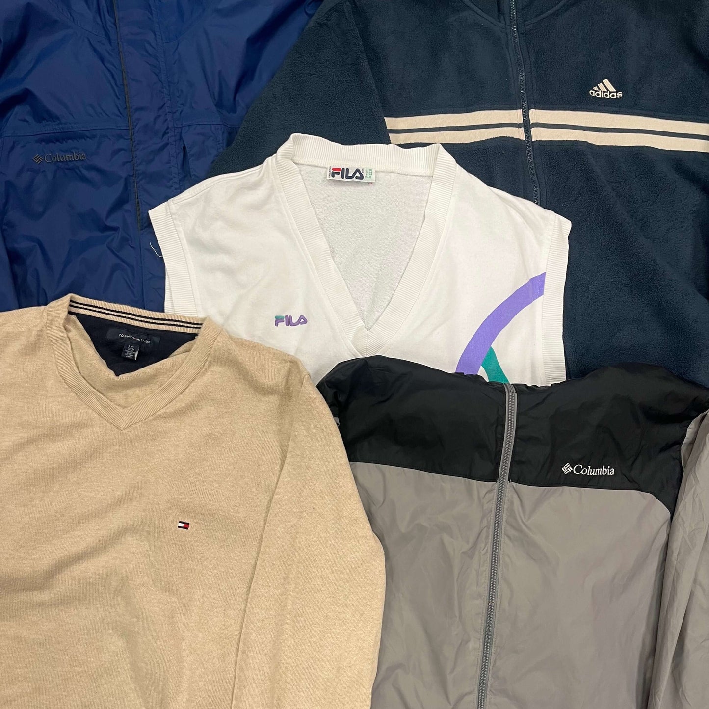 Lot vêtements hiver vintage – pièces sélectionnées pour revendeurs