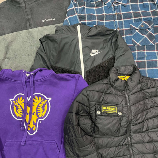 Sweat vintage hiver couleur violette – pièce incluse dans lot friperie premium