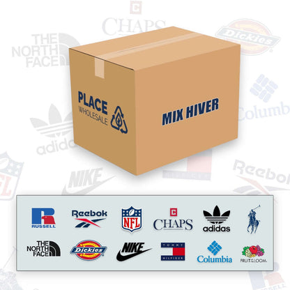 Box hiver vintage et de marque en gros – vêtements chauds pour friperies et revendeurs