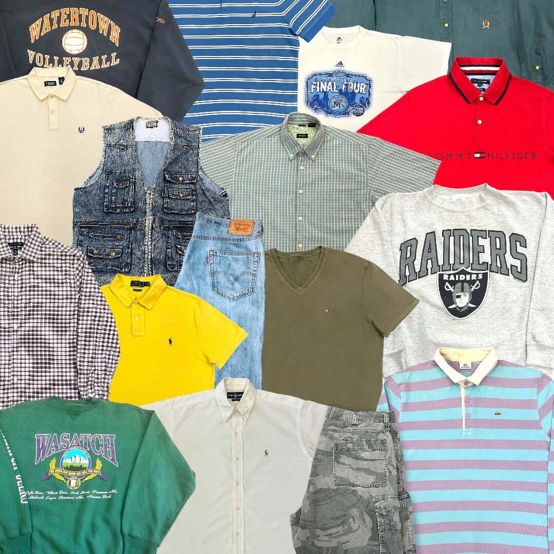 Box Vêtements Printemps Vintage – Marques premium pour revendeurs