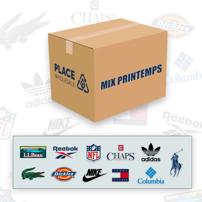 Box printemps vintage et de marque en gros – vêtements mi-saison pour friperies et revendeurs
