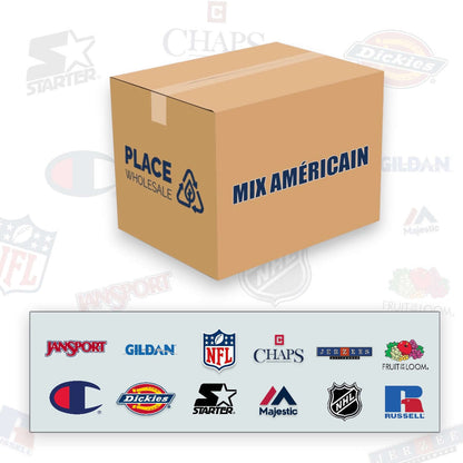 Box vêtements américains vintage en gros – sélection USA pour friperies et revendeurs