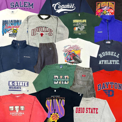 Vêtements vintage américains en gros – sélection USA pour friperies