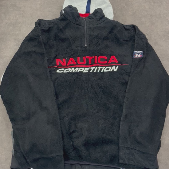 Détail vêtement vintage du lot mix hiver – qualité grade A