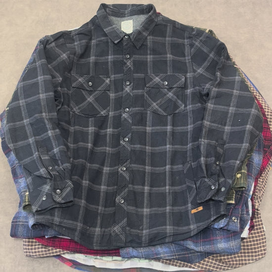 Chemise polaire grise épaisse – lot chemises hiver