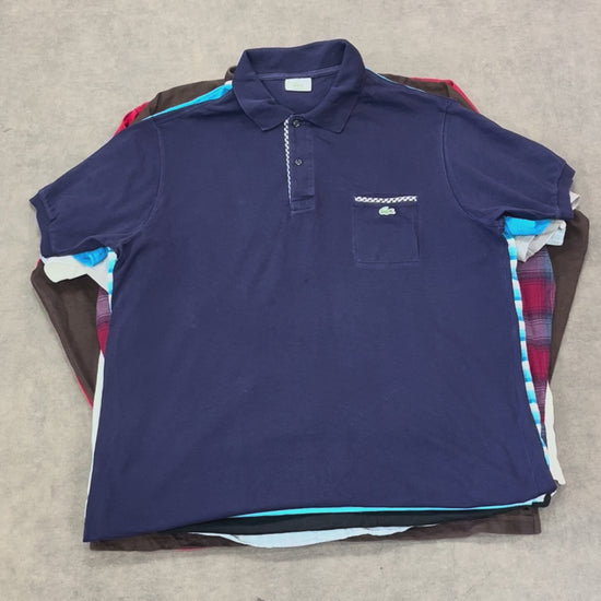 sélection vêtements vintage colorés mix marques revente friperie