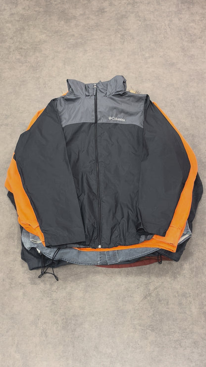 Veste polaire grise – lot mix hiver 10 pièces