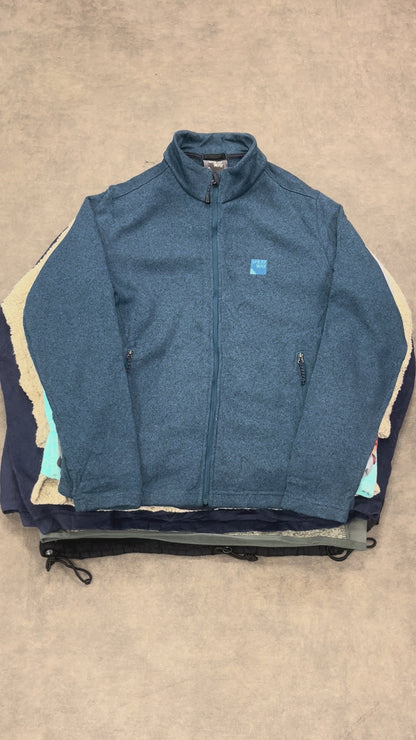 Polaire vintage de marque unie – coloris et matière