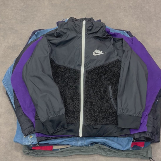 Veste hiver vintage  – vêtement chaud pour revente friperie