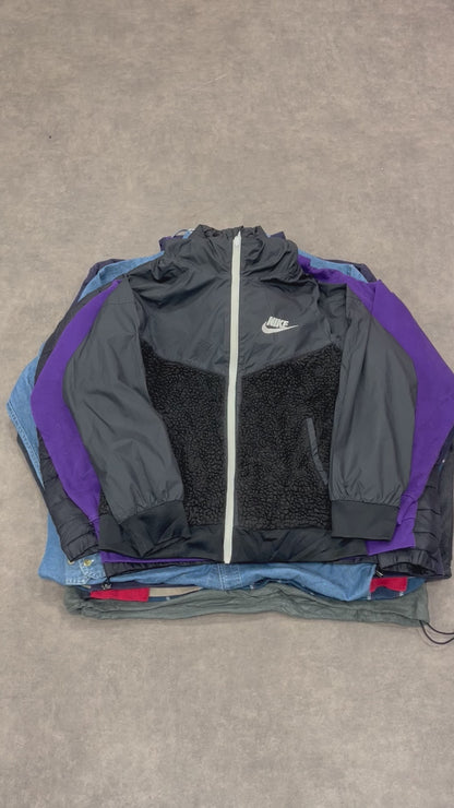 Veste hiver vintage  – vêtement chaud pour revente friperie