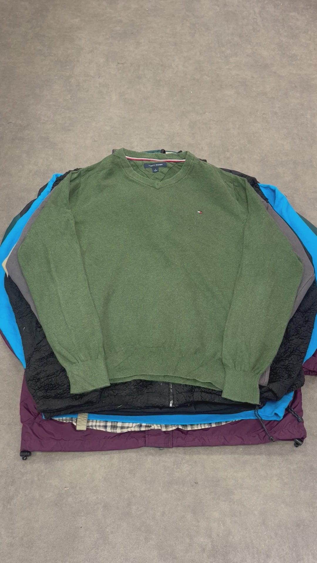 Détail pièce vintage du lot hiver – revente Vinted eBay