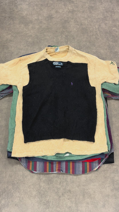sélection vêtements vintage été marques premium pour friperie